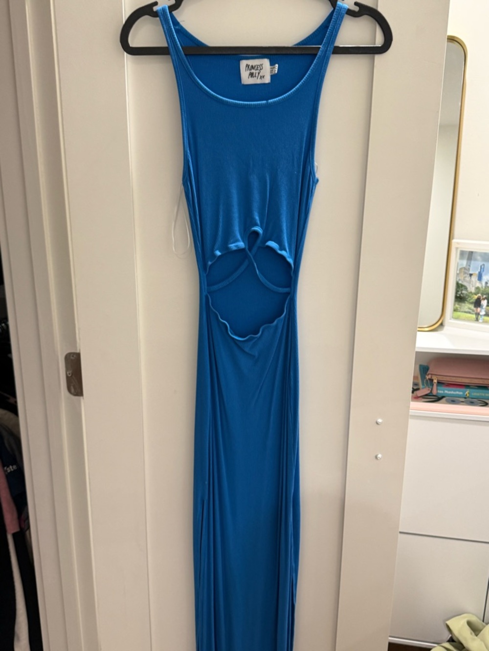 Princess Polly Royal Blue Cutout Maxi Dress
